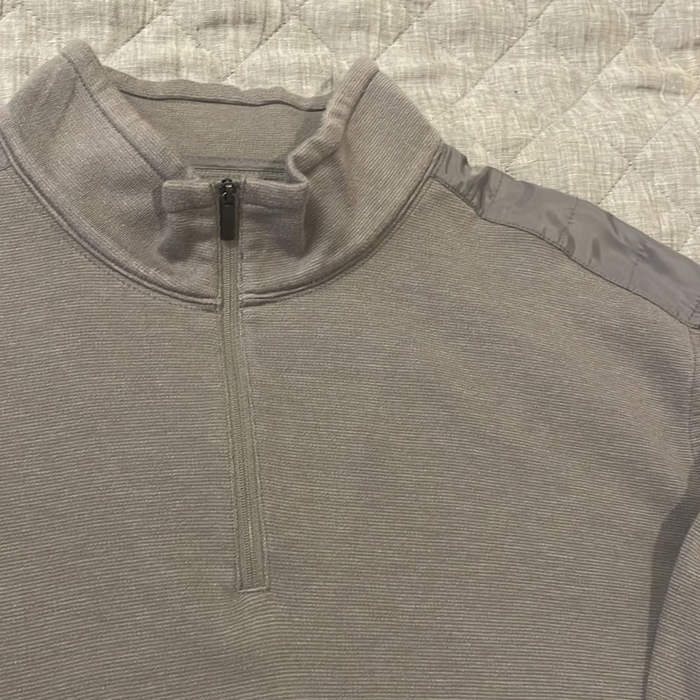 Gray pullover
